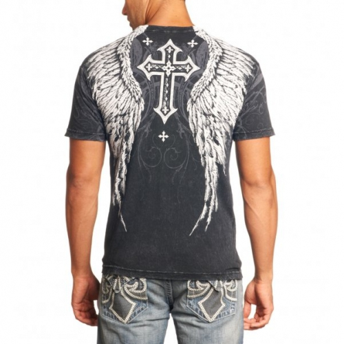 Футболка Affliction Demon Eyes T-Shirt Black купити